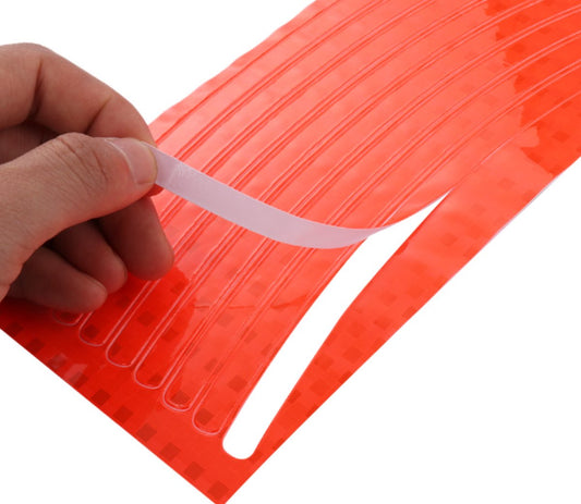 Entergoods Reflecterende stickers ORANJE