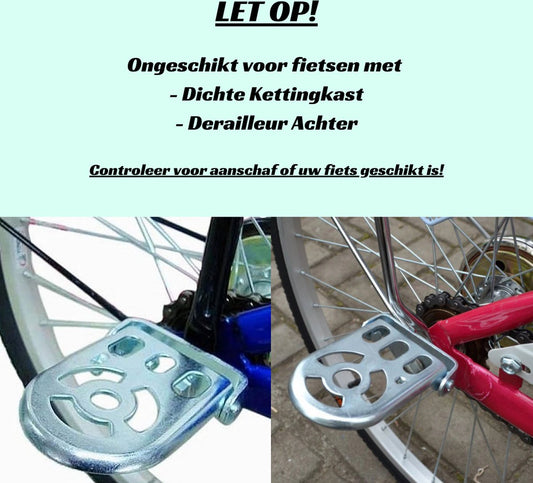 Entergoods Voetsteuntjes Achterzitje 2 stuks