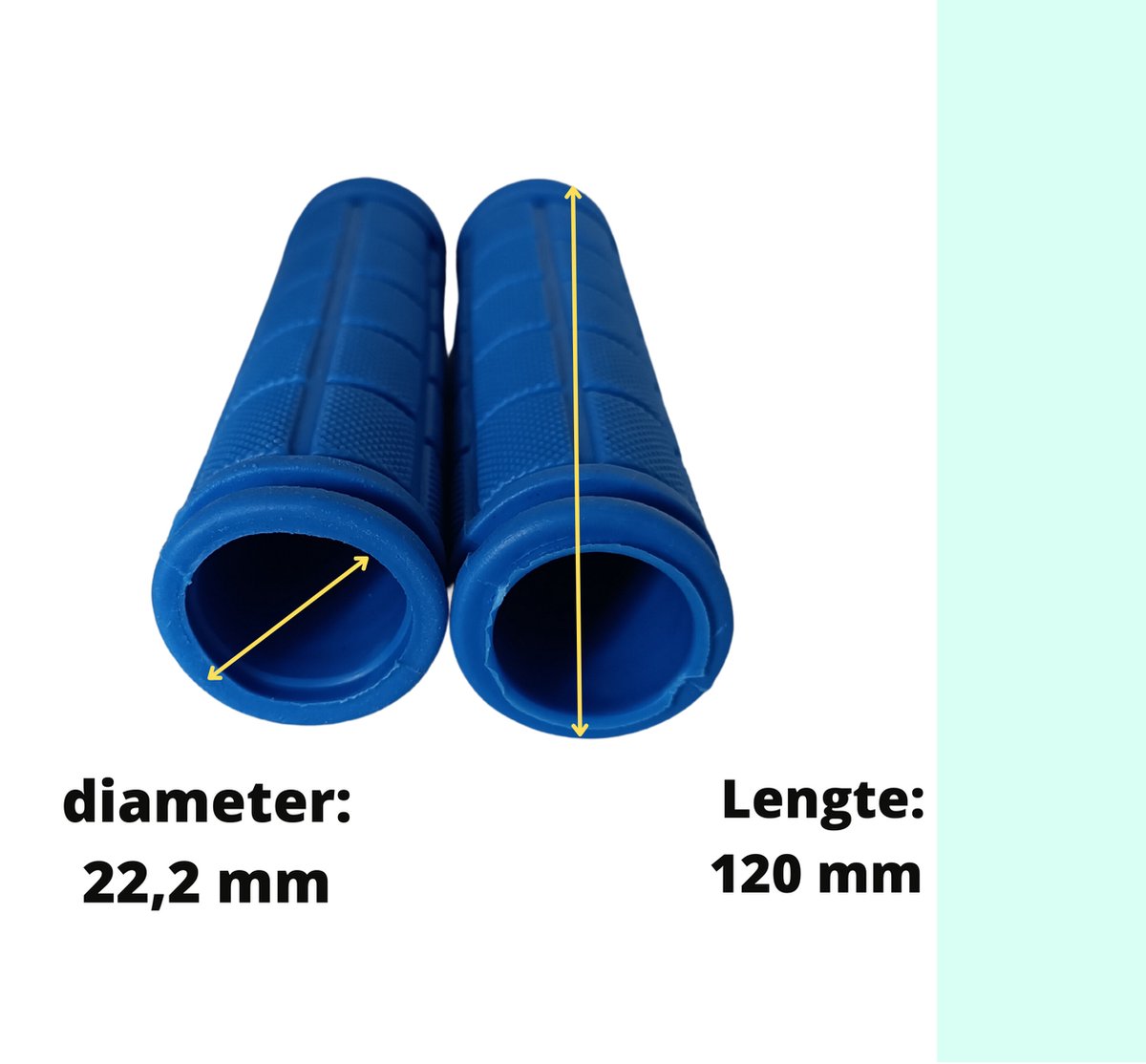 Entergoods Fiets Handvatten 2 stuks BLAUW