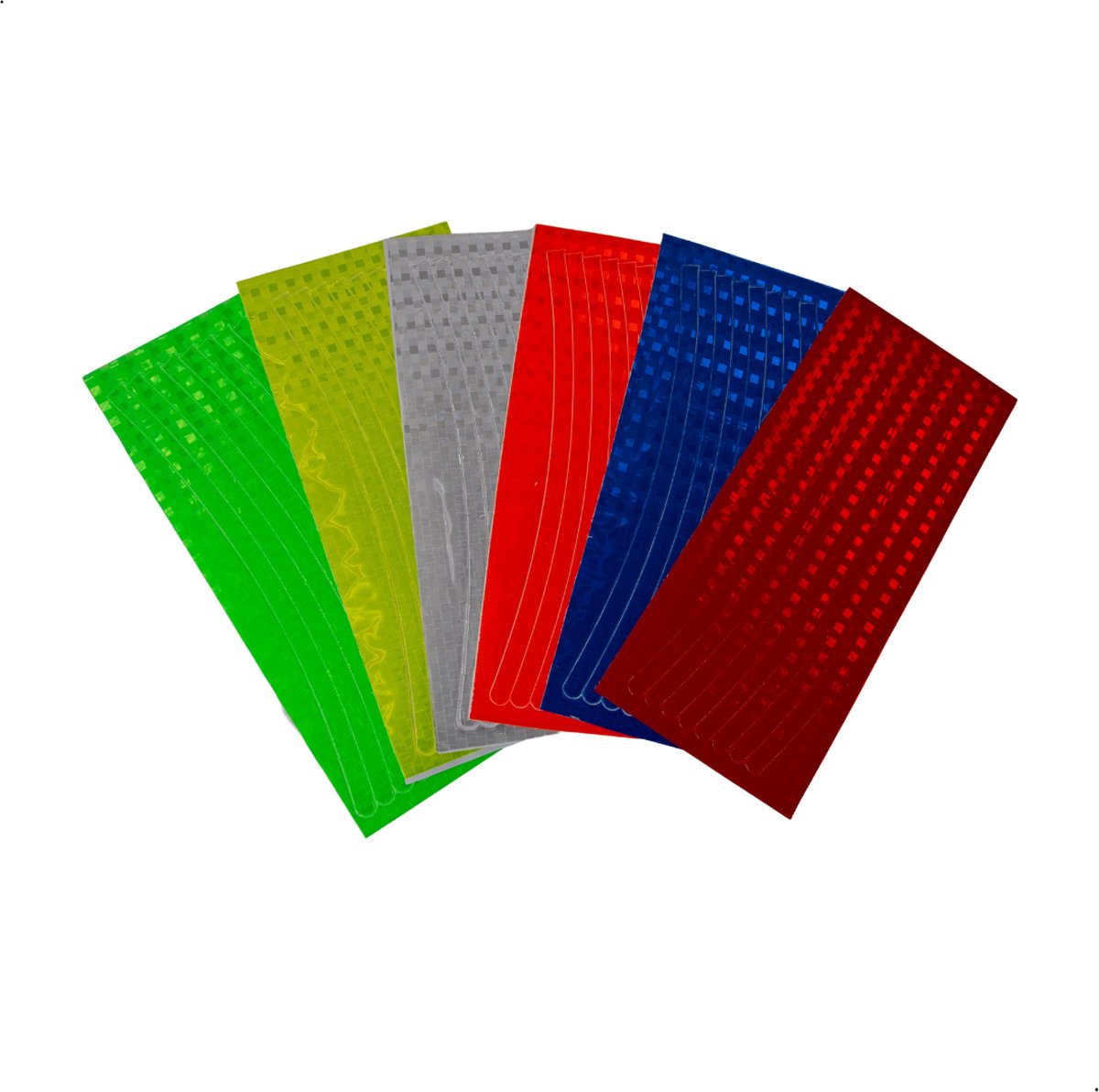 Entergoods reflecterende stickers GROEN