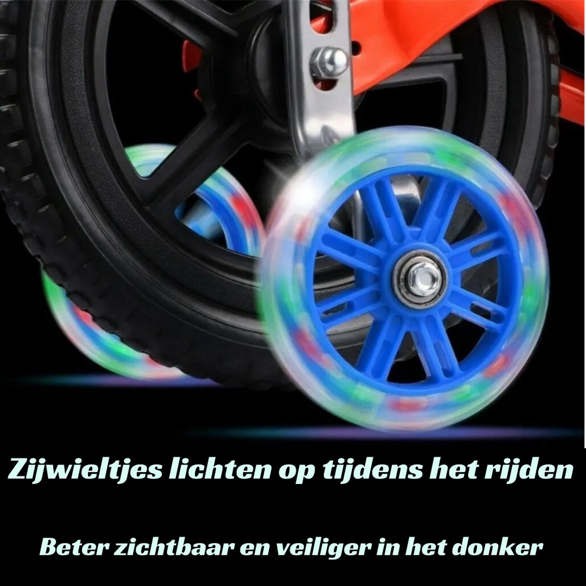 Entergoods Zijwieltjes Rood