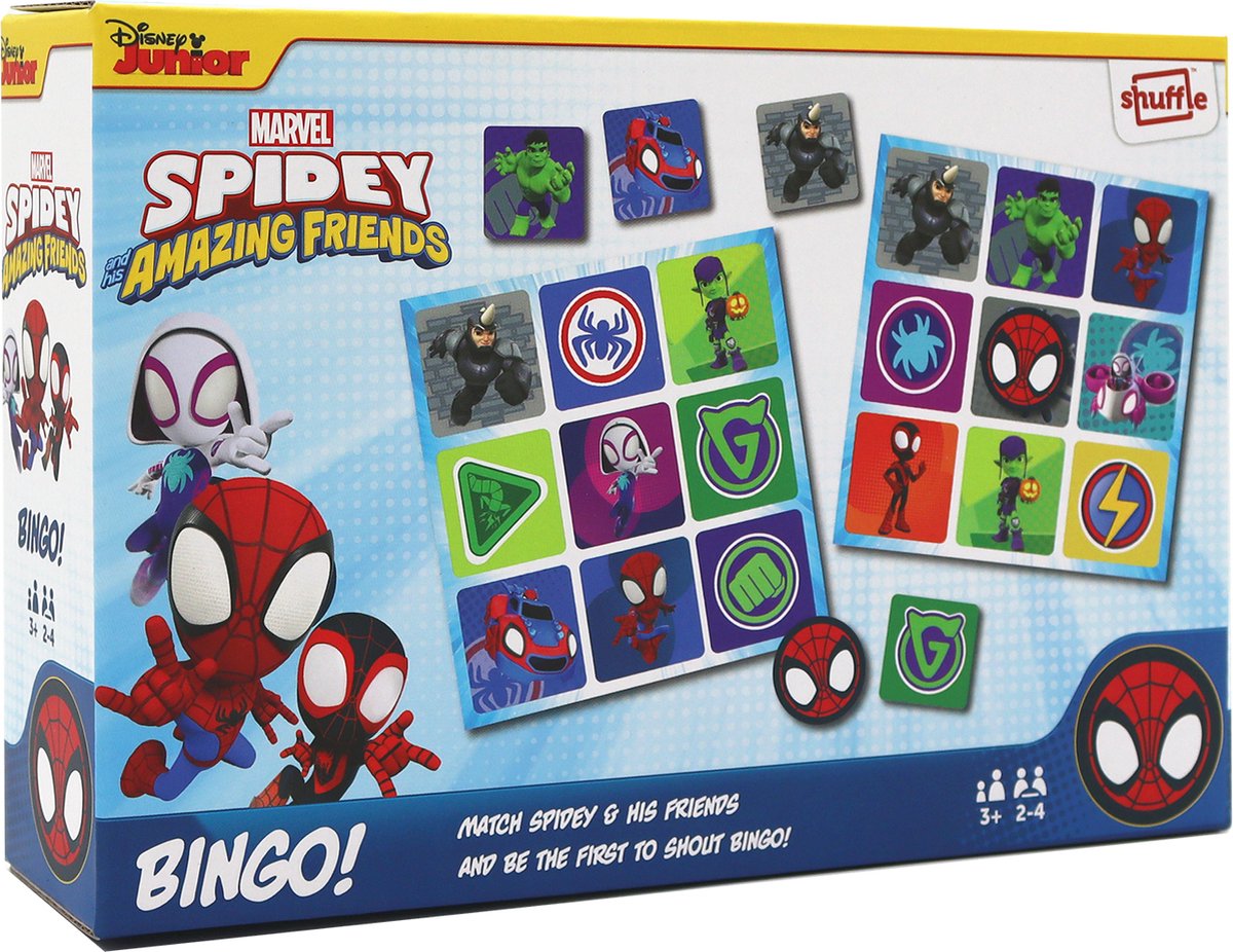 Spidey & His Amazing Friends Bingo Bordspel