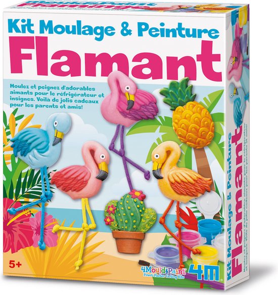 Kit Moulage & Peinture Flamant (franse doos)