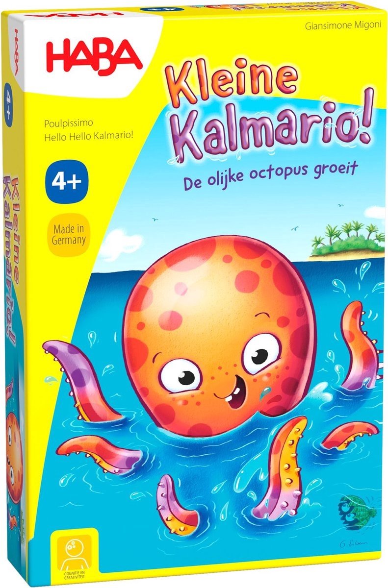 Kleine Kalmario! De olijke octopus groeit