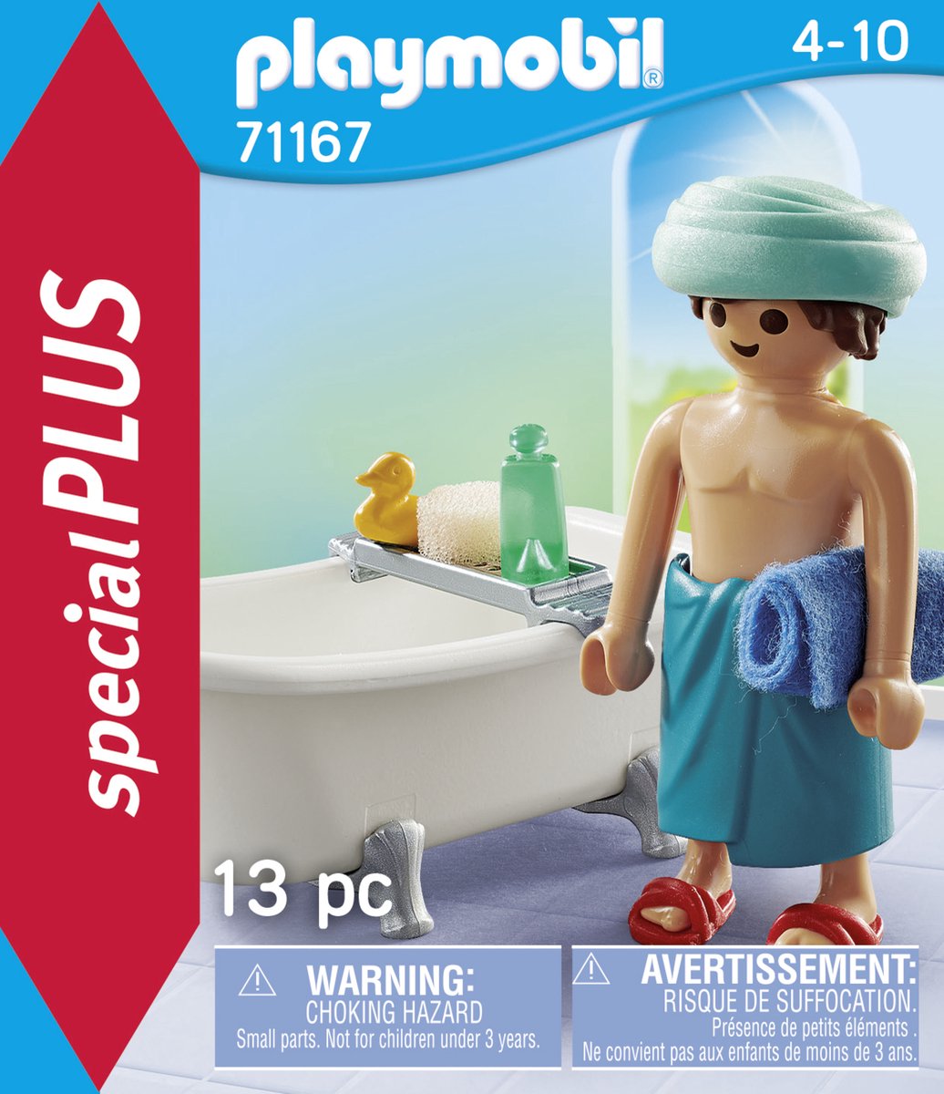 PLAYMOBIL Special plus Man in badkuip - 71167