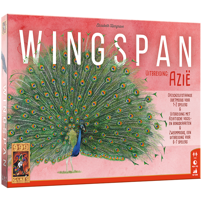 Wingspan uitbreiding : Azië
