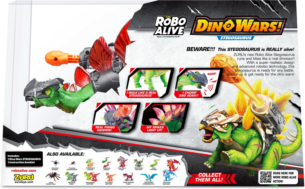 Zuru Robo Alive Dinosaurus Dino wars