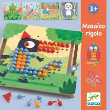 Djeco Mozaïekspel Rigolo