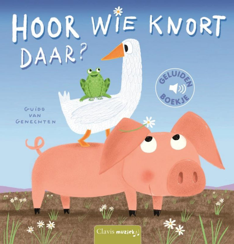 Hoort wie knort daar? (geluidenboekje)