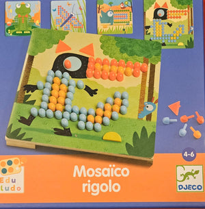 Djeco Mozaïekspel Rigolo