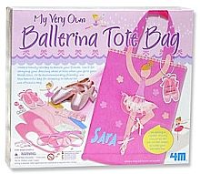 Maak mijn eigen ballerina tas (My very Own Ballerina Tote Bag)