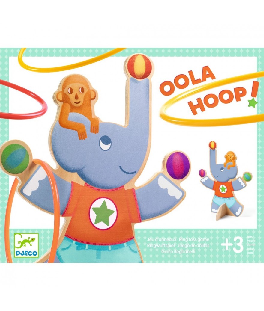 Behendigheidsspel Ring Werpen Oola Hoop!