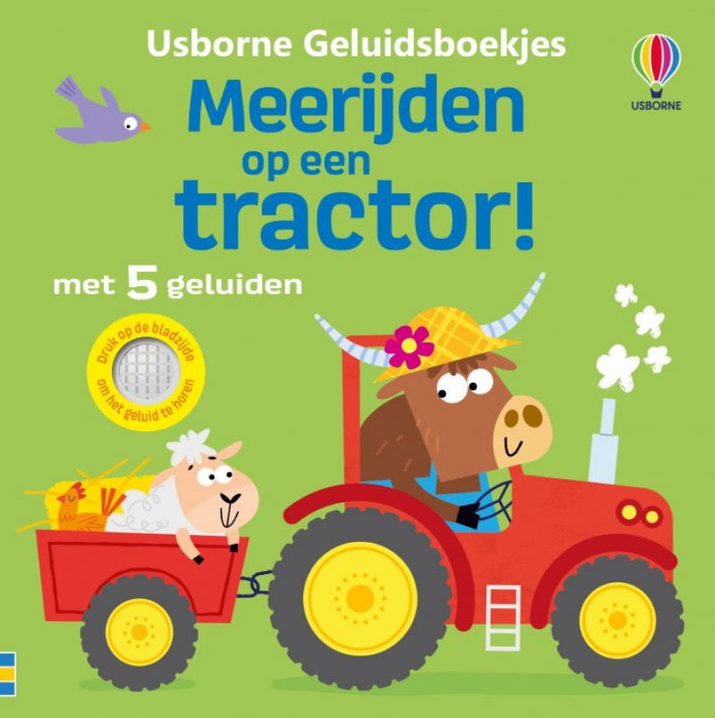 Usborne Geluidsboekjes - Meerijden op de tractor