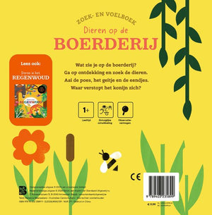 Dieren op de boerderij (zoekboek met voelelementen)