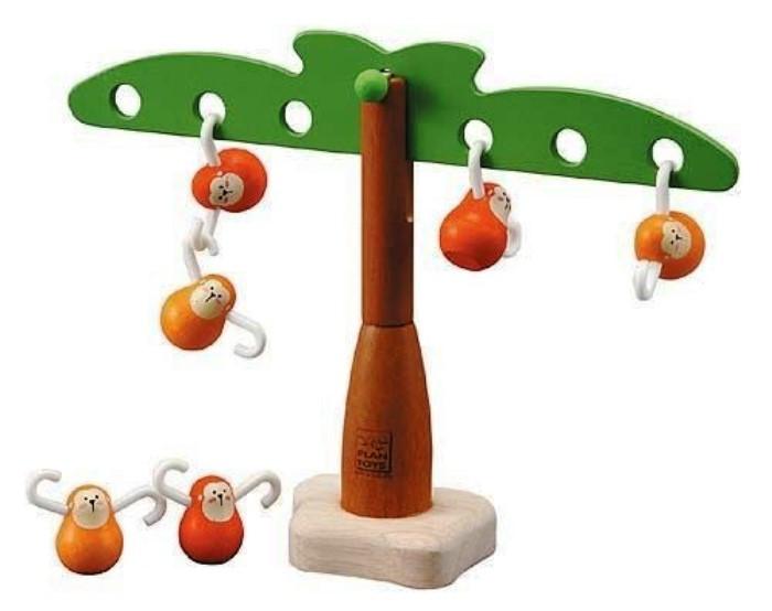 PlanToys Aapjes in balans