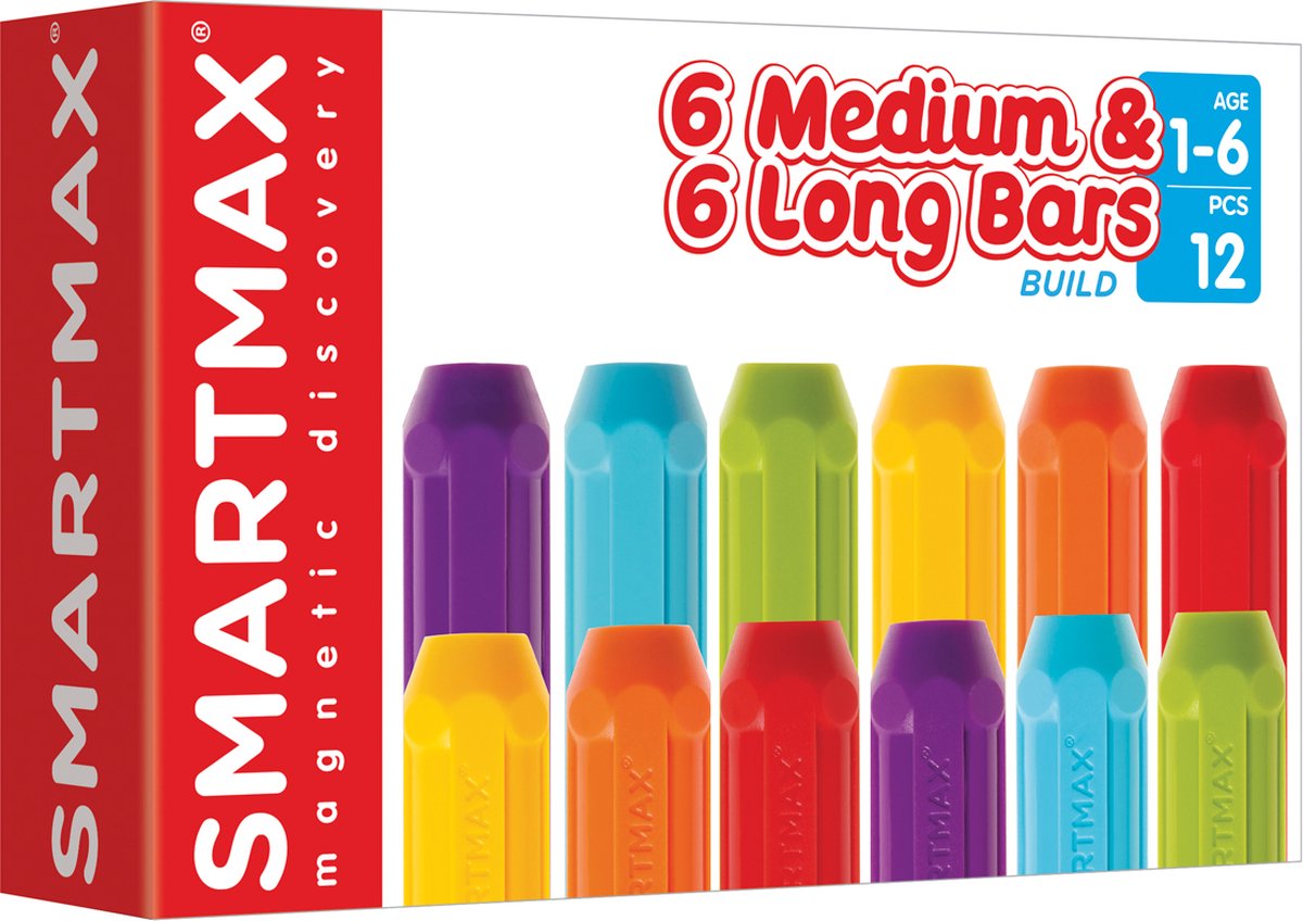 SmartMax XT set  6 medium en 6 lange staven