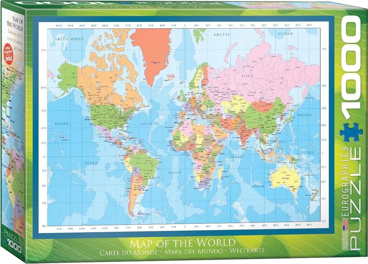 Map of the world (1000)