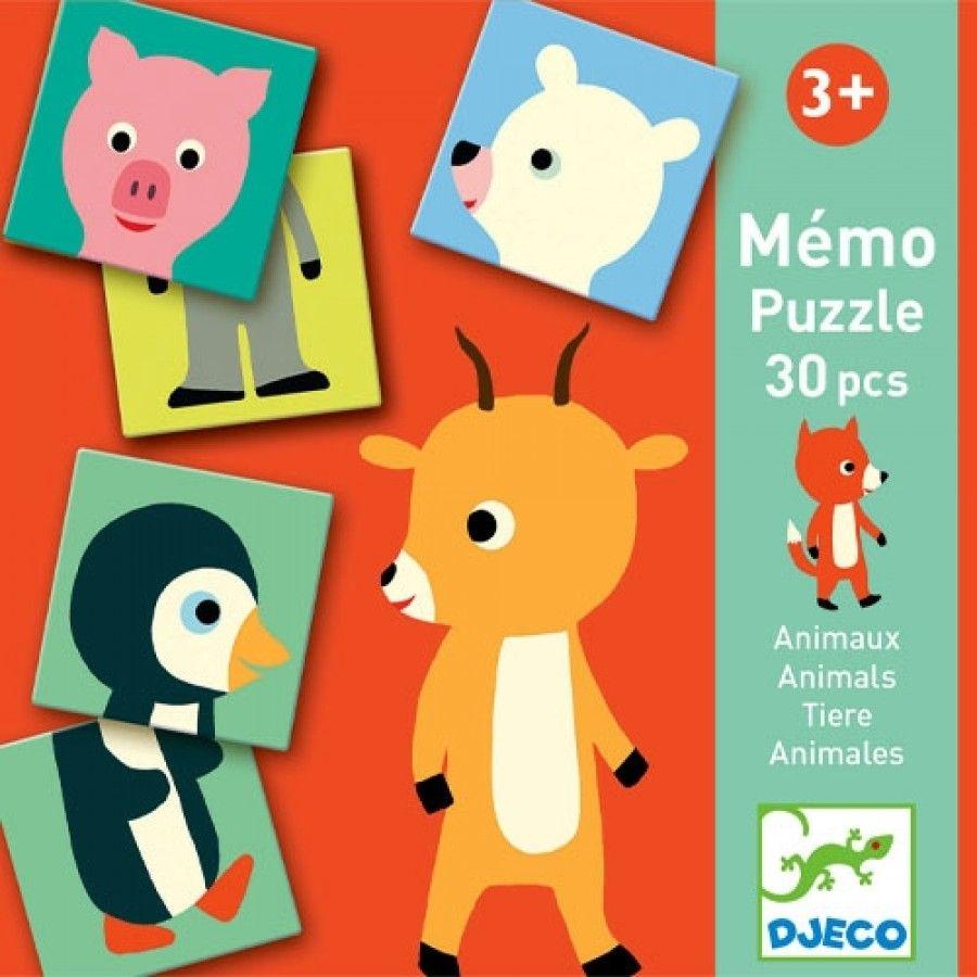 Memo Puzzle - Animals