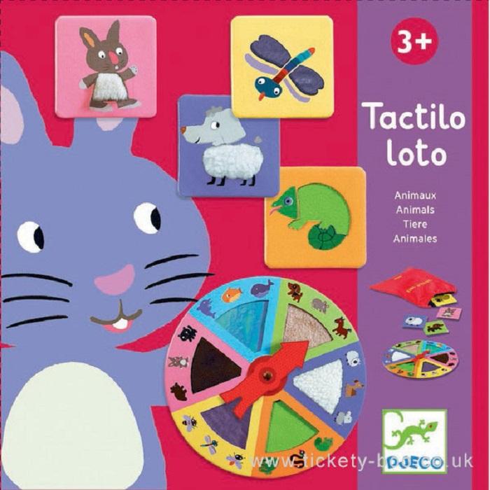 Djeco Tactilo Loto - Animals
