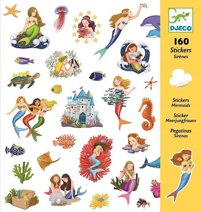 Djeco Stickers Mermaid