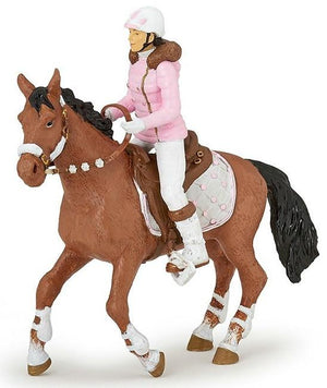 Horse Winter Riding Girl