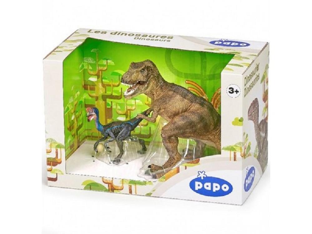 Papo Box T-rex & Oviraptorpa