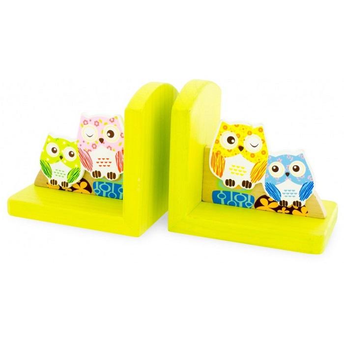 Boekensteunset Uil (groen)