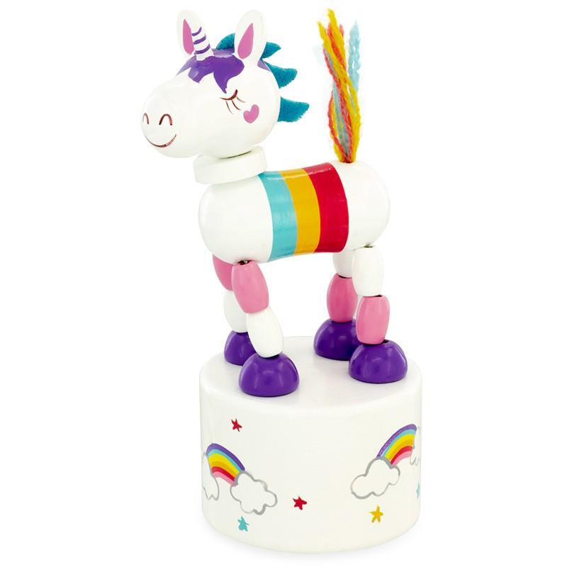 Drukpoppetje eenhoorn