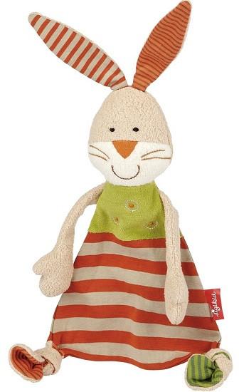 sigikid Schnuffeltuch Hase Green