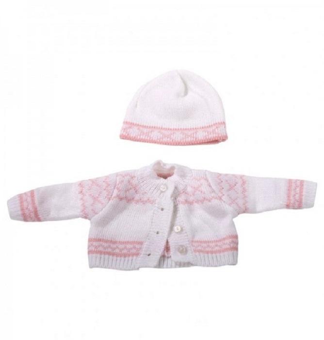 Götz BC Knitted ensemble, Pink Norway (30-33 cm)