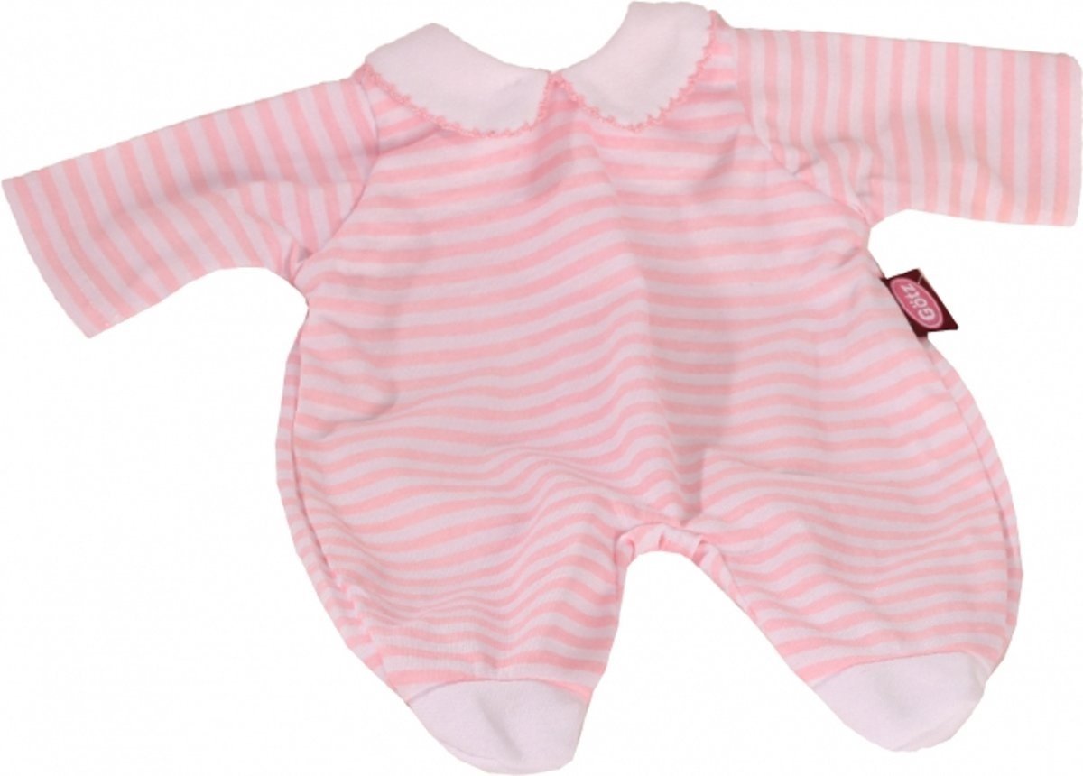BC Romper, pink stripes, 48cm