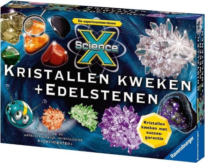 ScienceX Maxi Kristallen kweken + edelstenen