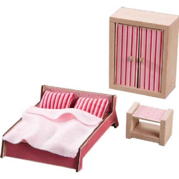 Haba Little Friends Poppenhuismeubels - Slaapkamer voor volwassenen