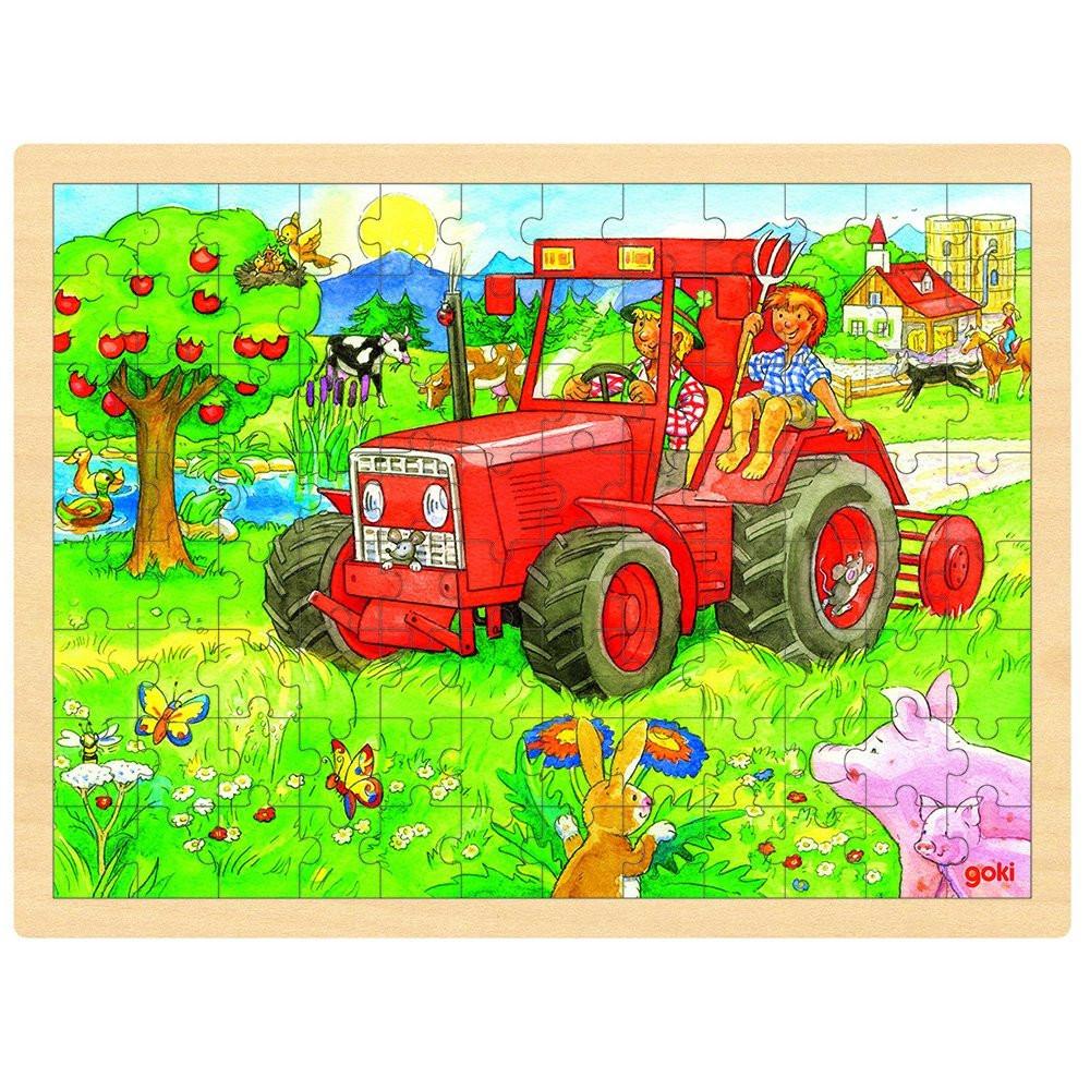 Puzzel Tractor 96-delig