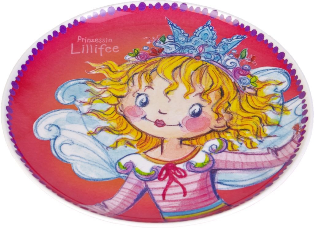 Melamine bord Lillifee en de eenhoorn