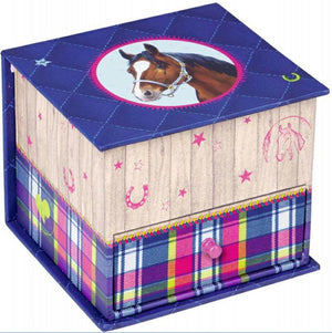 Paardenvrienden Blue Edition Sieradenbox klein