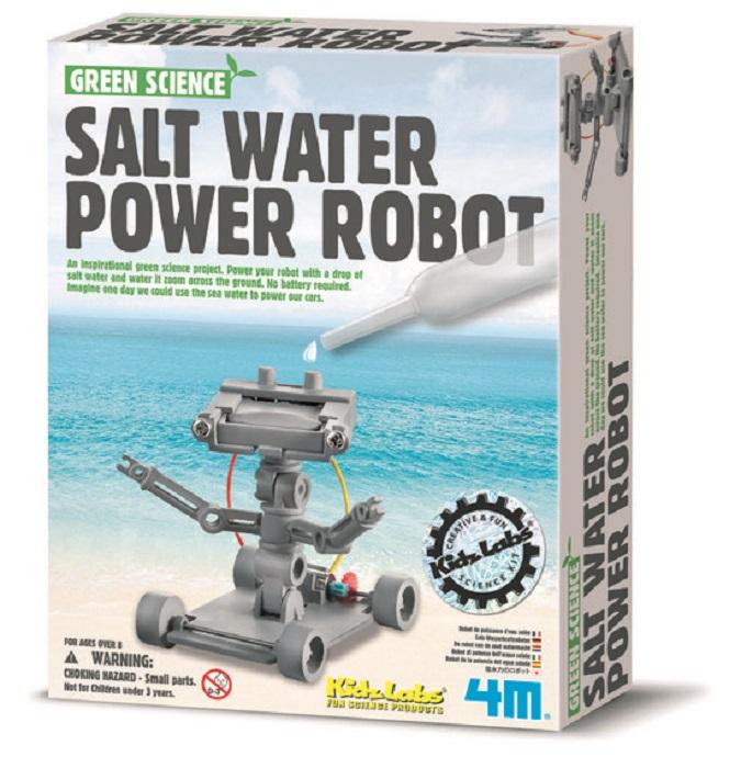 4M Kidzlabs GREEN SCIENCE: SALT - POWERED ROBOT
