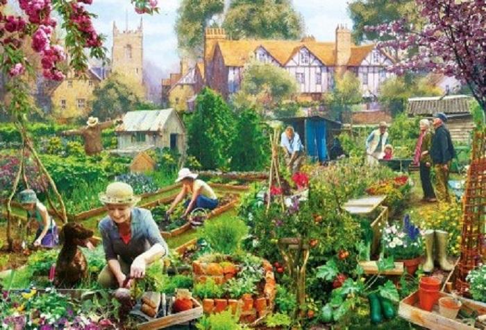Gibsons Puzzel - Green Fingers (500)