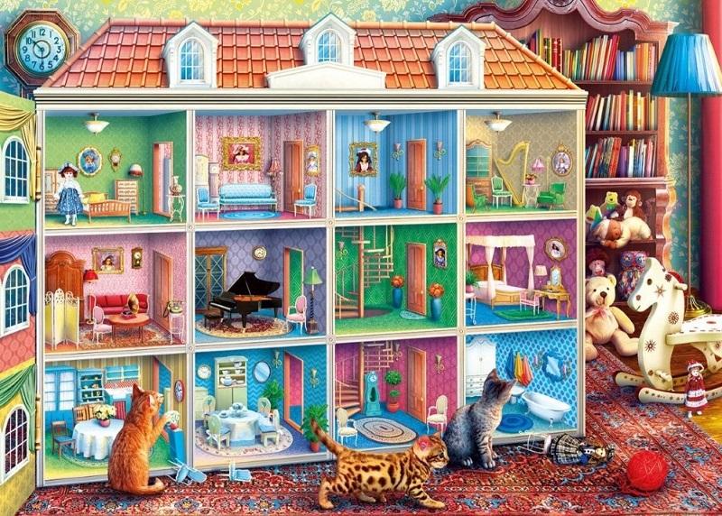Gibsons Puzzel - Curious Kittens