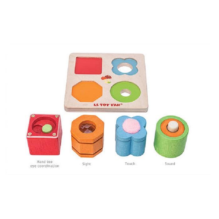Le Toy Van 4 Piece sensory tray set PL093