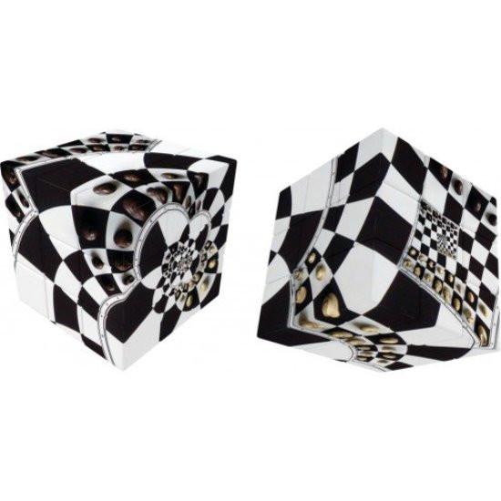 V-Cube Chessboard Illusion