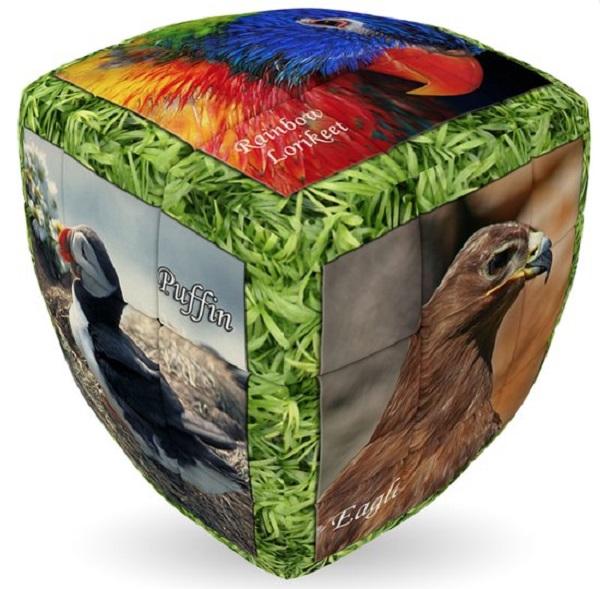 V-Cube 2 Unique Birds (pillow)