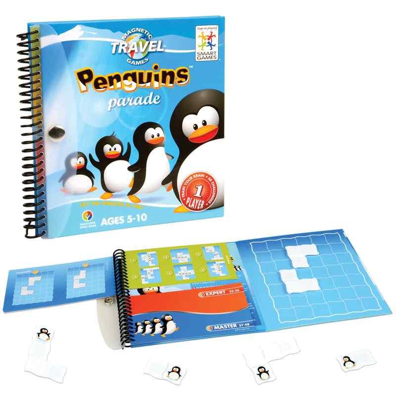 Smart Games Magnetic Travel Games Penguins parade