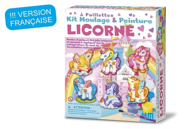 4M Kit Moulage & Peinture Licorne  (Franse doos)