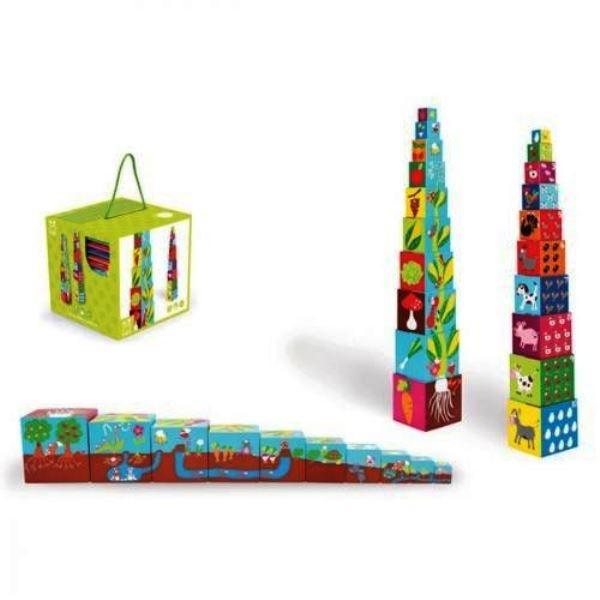 Scratch stapeltoren boerderij