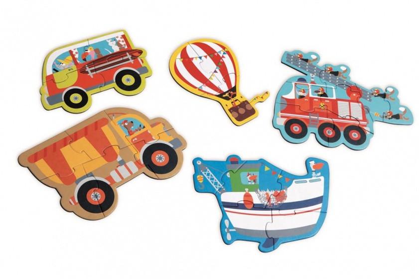 Scratch Puzzel : BEGINNERSPUZZEL - VOERTUIGEN