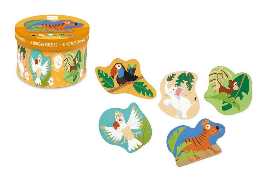 Scratch Beginnerspuzzels- JUNGLE