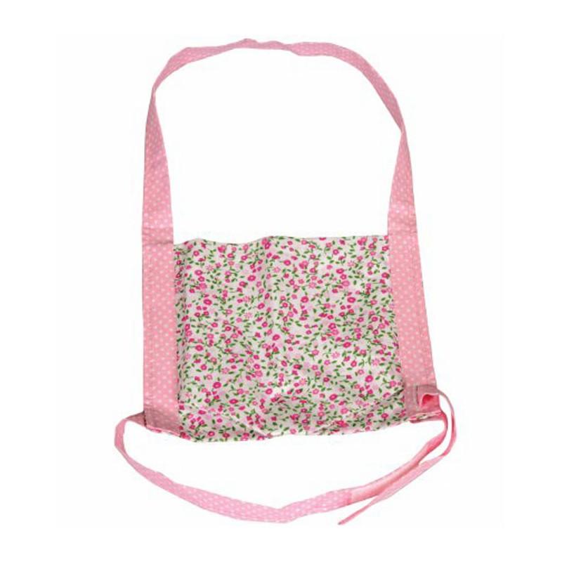 Draagzak met bloemetjesmotief voor pop