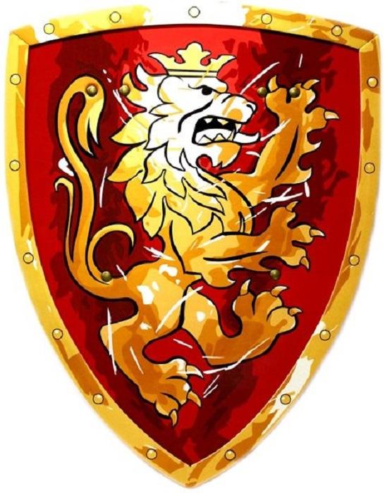 Liontouch Edele Ridder Schild rood