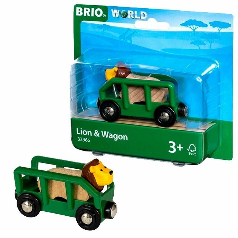 Brio Lion and Wagon